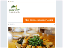Tablet Screenshot of monchay.com